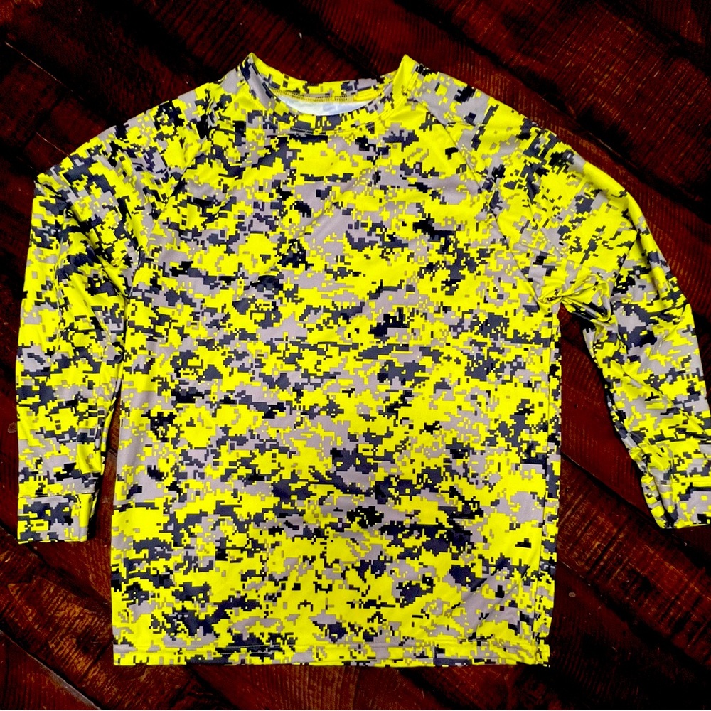 Long Sleeve Digital Camo - Youth Med